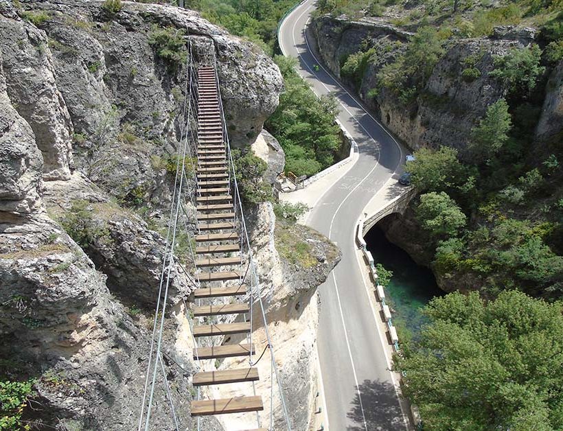 Fotografia desde la via ferrata de Priego